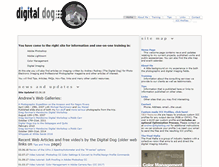 Tablet Screenshot of digitaldog.net